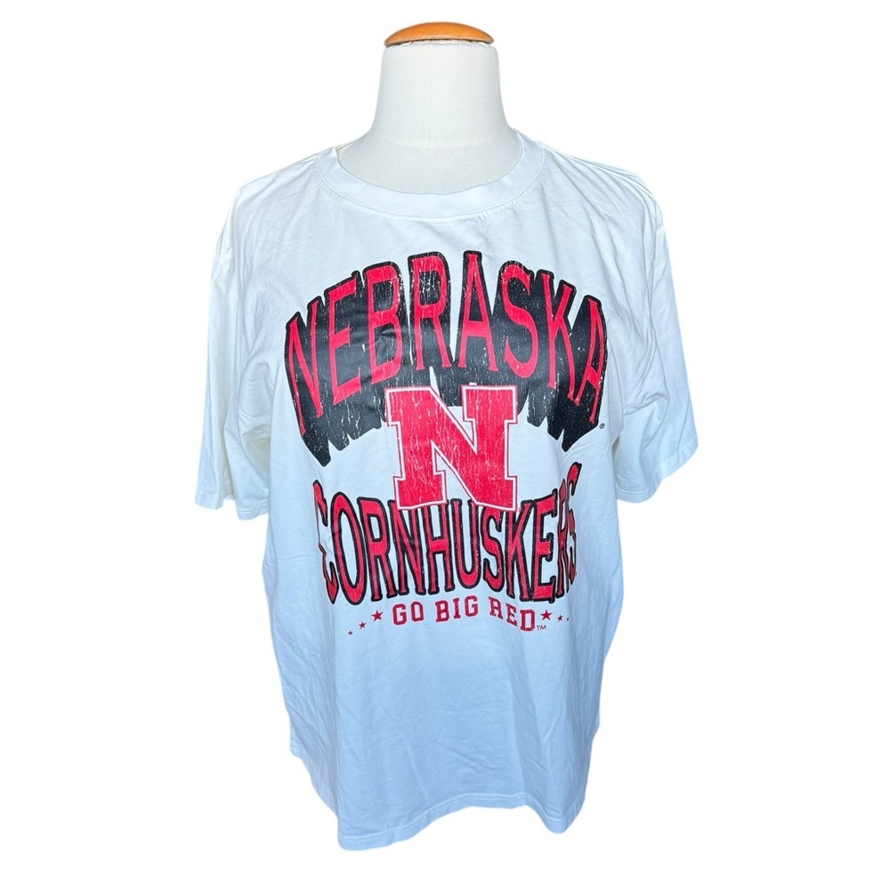 Nebraska Cornhuskers Graphic Tee XXL GameDay Couture NCAA College Football Shirt